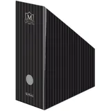 Herlitz 10085090 Wellpappe-Stehsammler Montana, für DIN A4, schwarz