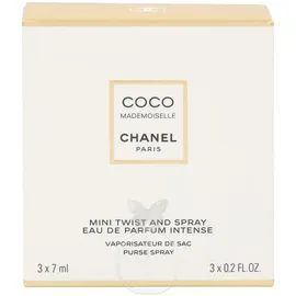 Chanel Coco Mademoiselle Intense Eau de Parfum Nachfüllung 3 x 7 ml
