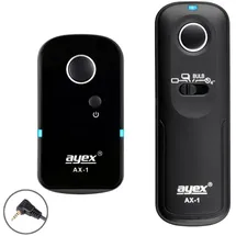 Ayex Funk-Fernauslöser AX-1 Kompatibel mit Panasonic DC-GH5 DMC-FZ2500 DMC-FZ2000 DMC-G85 DMC-G7 DMC-GX Mit vielen Funktionen wie Serienauslösen Bulb RS-2