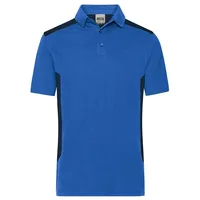 James & Nicholson Herren Workwear Poloshirt Strong in blau,