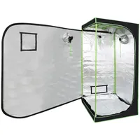 Growzelt Growbox Gewächshaus Indoor Pflanzenzelt 80x80x180CM - Swanew