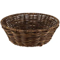 APS Korb rund „COVE“ 20 x 20 x 7 cm braun