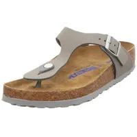 Birkenstock Gizeh Fettleder Art. Nr, Dove Gray 1024127, 39 EU - 39 EU