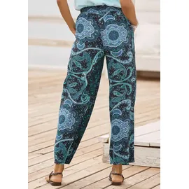 vivance by lascana Palazzohose figurumspielend lang Blau 40