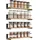luxuskollektion Gewürzregal 40 x 9 x 0 cm Braun