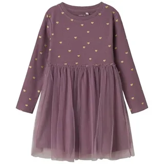 Name It A-Linien-Kleid NMFNADJA LS DRESS blau 110 EU