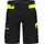 DASSY Arbeitsshorts Stretch Manilla Women 250110 Gr. 48 schwarz/neongelb
