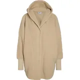 Noisy May NMCOZY L/S LONG SHACKET W HOOD Beige XS