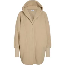 Noisy May NMCOZY L/S LONG SHACKET W HOOD Beige XS
