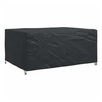 VidaXL Gartenmöbelabdeckung Schwarz 240 x 160 x 100 cm