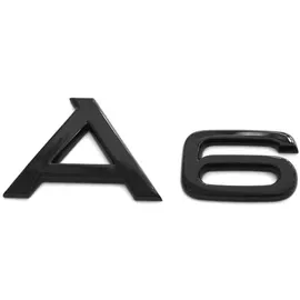 Audi Modellbezeichnung in schwarz Heck A6 4K0071803