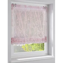 Heine Raffrollo 60 x 140 cm lila/rosa