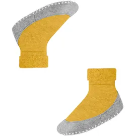 Falke Kinder Stoppersocken Cosyshoe Minis K Hp Wolle rutschhemmende Noppen 1 Paar, Gelb Bee 1393, 21/22 EU