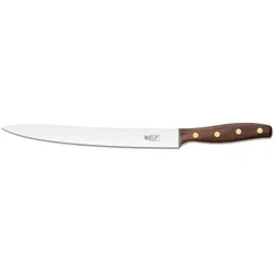 Windmühlenmesser K 6M Fleisch-und Filiermesser, rostfrei, Griff Walnuss
