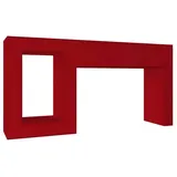 fossi3D Fensterhaken Fensterfeststeller Fensterklammer Zugluftstopper Fensterstopper rot