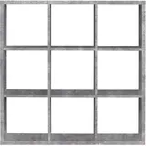 Forte Mauro Standregal 107,2 x 32,9 x 107,3 cm Grau