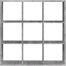 Forte Mauro Standregal 107,2 x 32,9 x 107,3 cm Grau