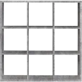 Forte Mauro Standregal 107,2 x 32,9 x 107,3 cm Grau