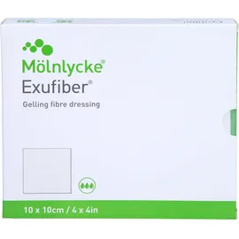 EurimPharm Arzneimittel GmbH Exufiber 10x10 cm Gel-Faserverband