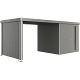 Biohort Seitendach zu Gerätehaus Neo Gr. 2A/2B/2C/2D Quarzgrau-Metallic