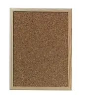 Herlitz Pinnwand 30x40cm Holzrahmen natur Packung mit 12 Stück