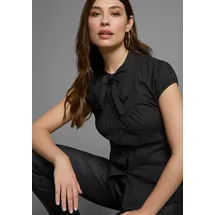 AJC Schluppenbluse in schwarz | Gr.: 46