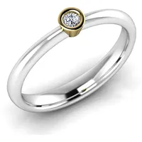 Verlobungsring VR02 750er Weifl-/Gelbgold - 6805