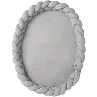 nordic coast company Baby Nest geflochten 3 in 1 Decken & Kissen Damen