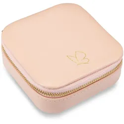 Glanzstücke München Reisetäschchen Kunstleder pink-orange 10,0 cm Damen 