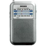 DE-333 Mini-Tragradio, Transistorradio mit FM-Taste und Signalanzeige, auswechselbare Batterie (AAA)