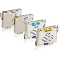 Tintencenter Multipack kompatibel zu Epson C13T05414010 / T0541 enthält