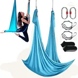 Vevor Aerial Yoga Hängematte Blau 5 x 2,8 m