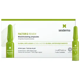 SeSDERMA Factor G Renew Biostimulating Ampoules 7 x 1,5 ml