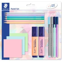 Staedtler Pastell Set zum Markieren, Schreiben und Malen, mit