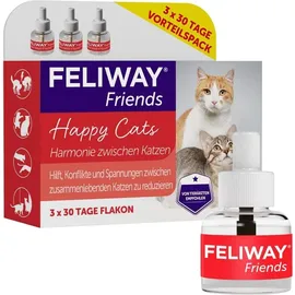 Ceva FELIWAY Friends Nachfüllflakon Vorteilspack für Katzen