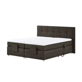 U N O Sports uno Motor-Boxspringbett Manolo ¦ braun ¦ Maße (cm): B: 202 H: 112