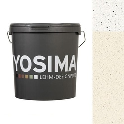 CLAYTEC YOSIMA Lehm-Designputz Edel-Weiss FL - 20 kg Eimer