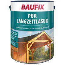 baufix PUR-Langzeitlasur teak seidenmatt 5 l