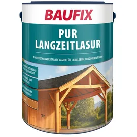 baufix PUR-Langzeitlasur teak seidenmatt 5 l