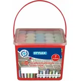 Stylex Sraßenkreide 20 St. mehrfarbig