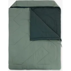 Doppelschlafsack Camping - Comfort Double 0 °C eukalyptusgrün|rauchgrün No Size