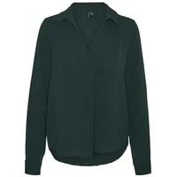 Vero Moda »VMALVA L/S COLLAR TOP WVN GA Scarab