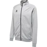 hummel Hmlmove Grid Cot. Zip Jacke Herren Grey Melange L
