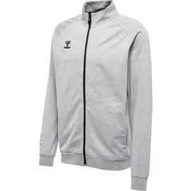 hummel Hmlmove Grid Cot. Zip Jacke Herren Grey Melange L