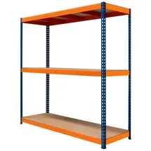Monster Racking Lagerregal Stahl 180 x 180 x 60cm blau