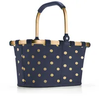 Reisenthel carrybag metallic dots blue