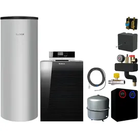 Buderus Gas-Brennwertkessel Logano plus KB192i.2-22, Speicher Logalux SU, 160 Liter