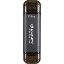 Transcend ESD310C 128 GB USB-C 3.2 schwarz TS128GESD310C