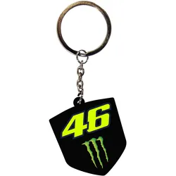 VR46 Monster Dual Schlüsselanhänger, schwarz-gelb für Männer
