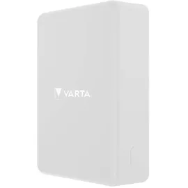 Varta Powerbank 10000 mAh Mag Pro, magnetisch, kabellos, Farbe Weiß